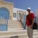 Tunézia, Djerba, tengerpart, víz, fürdés, tenger, Peti, mecset