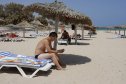Tunézia, Djerba, tengerpart, víz, fürdés, tenger, Peti, strand, Potterfan